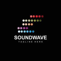 Sound Wave Logo, And Sound Tone Vector Icon Template Music Brand Product