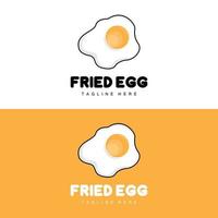 Egg Logo, Egg Farm Design, Chicken Logo, Asian Food Vector