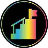 Stairs Vector Icon Design