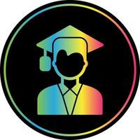 Student Vector Icon Design