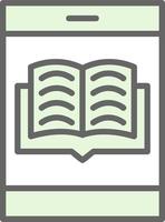Elearning Vector Icon Design