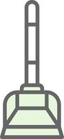 Dustpan Vector Icon Design