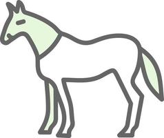 diseño de icono de vector de caballo