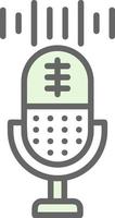 Voice Recording Vector Icon Design