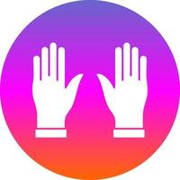 Hands Up Vector Icon Design