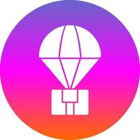 Parachute Vector Icon Design