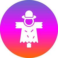 Scarecrow Vector Icon Design