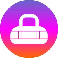 Duffle Bag Vector Icon Design