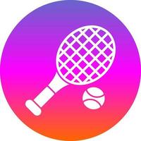 Tennis Vector Icon Design