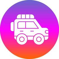 diseño de icono de vector de jeep