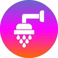 Shower Head Vector Icon Design