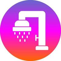 Shower Vector Icon Design