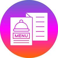 Menu Vector Icon Design