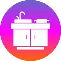 Kitchen Sink Vector Icon Design