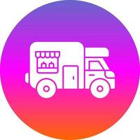 Food Truck Vector Icon Design