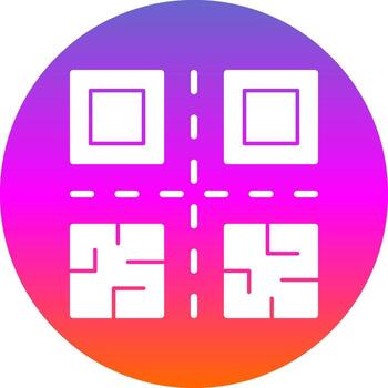 Qr Code Vector Icon Design