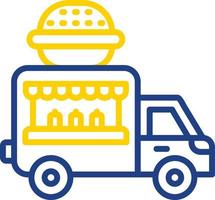 Food Truck Vector Icon Design