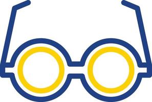 Glasses Vector Icon Design