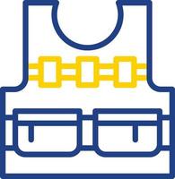 Bulletproof Vest Vector Icon Design