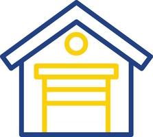 Warehouse Vector Icon Design