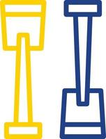 Paddle Vector Icon Design