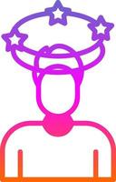 Dizzy Vector Icon Design