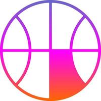 Basketball Vector Icon Design