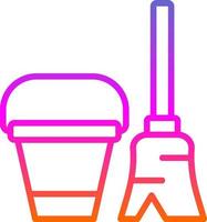 Cleaning Tools Vector Icon Design