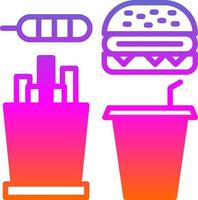 Fastfood Vector Icon Design