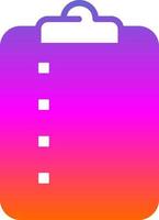 Clipboard Vector Icon Design