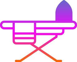 Ironing Board Vector Icon Design