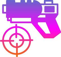 Shooting Game Vector Icon Design