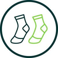 Socks Vector Icon Design