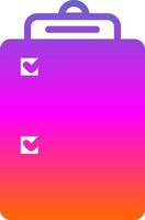 Checklist Vector Icon Design