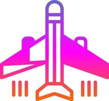 Airplane Vector Icon Design