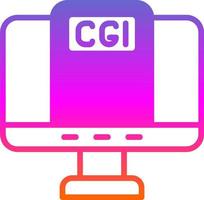 Cgi Vector Icon Design