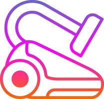 Vacuum Cleaner Vector Icon Design