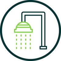 Showering Vector Icon Design