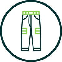 diseño de icono de vector de pantalones