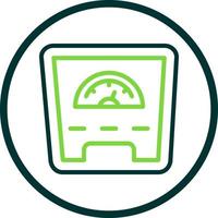 Weight Scale Vector Icon Design