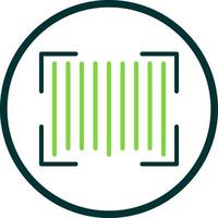 Bar Code Vector Icon Design