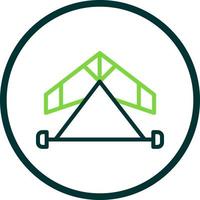 Gliding Vector Icon Design