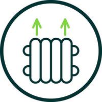 Radiator Vector Icon Design