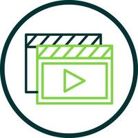 Videos Vector Icon Design