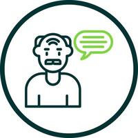 Speech Vector Icon Design