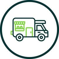 Food Truck Vector Icon Design