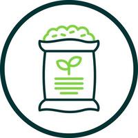 diseño de icono de vector de compost