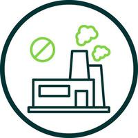 No Fossil Fuels Vector Icon Design