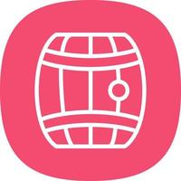 Barrel Vector Icon Design