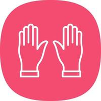 Hands Up Vector Icon Design